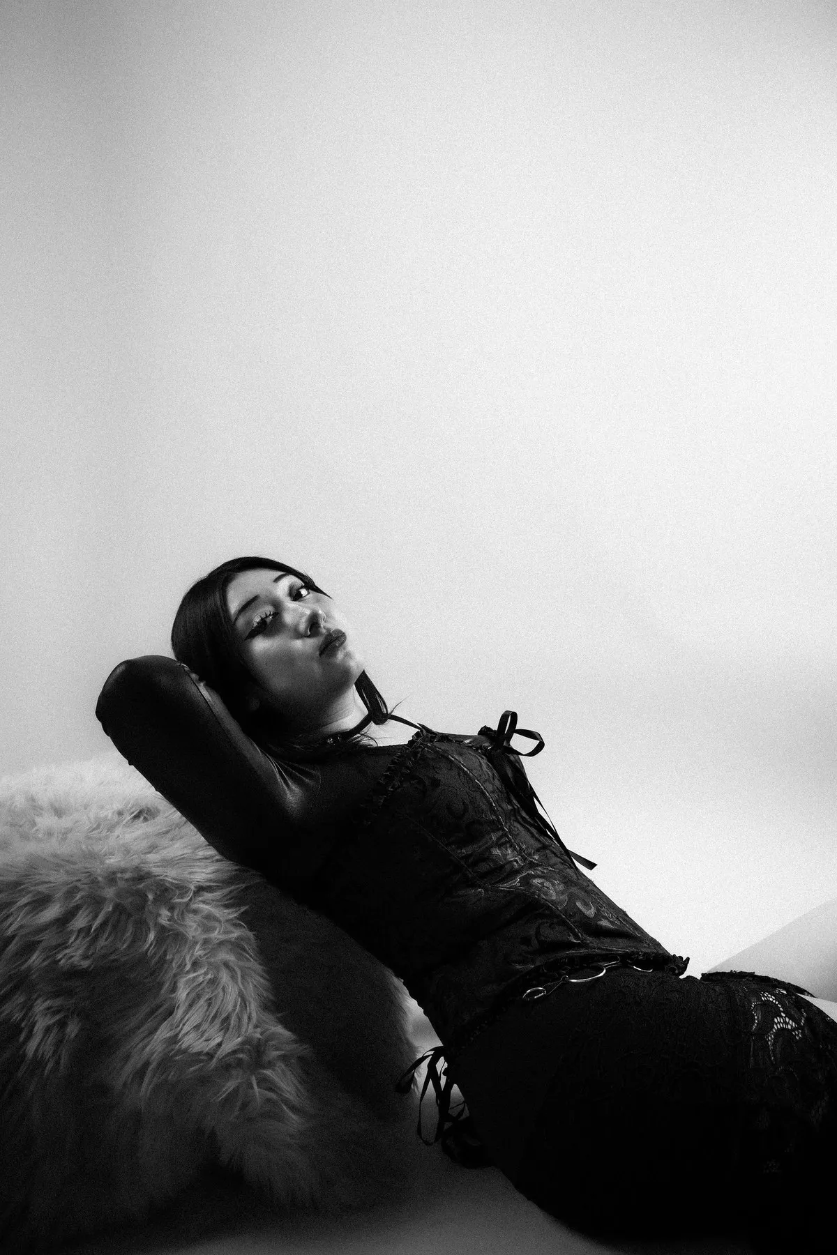 Retrato en blanco y negro